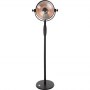 SUNRED | Heater | RSS16, Retro Bright Standing | Infrared | 2100 W | Number of power levels | Suitable for rooms up to m² | Bla - 2